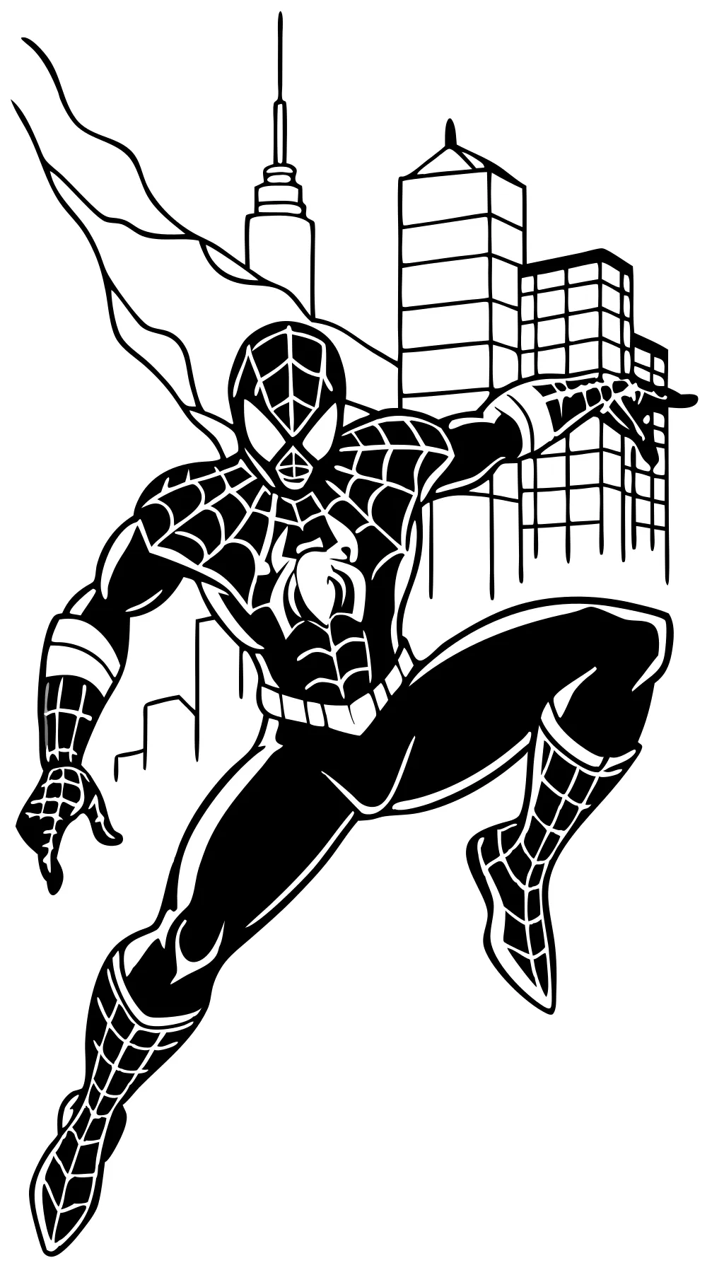 spider man homecoming coloring pages